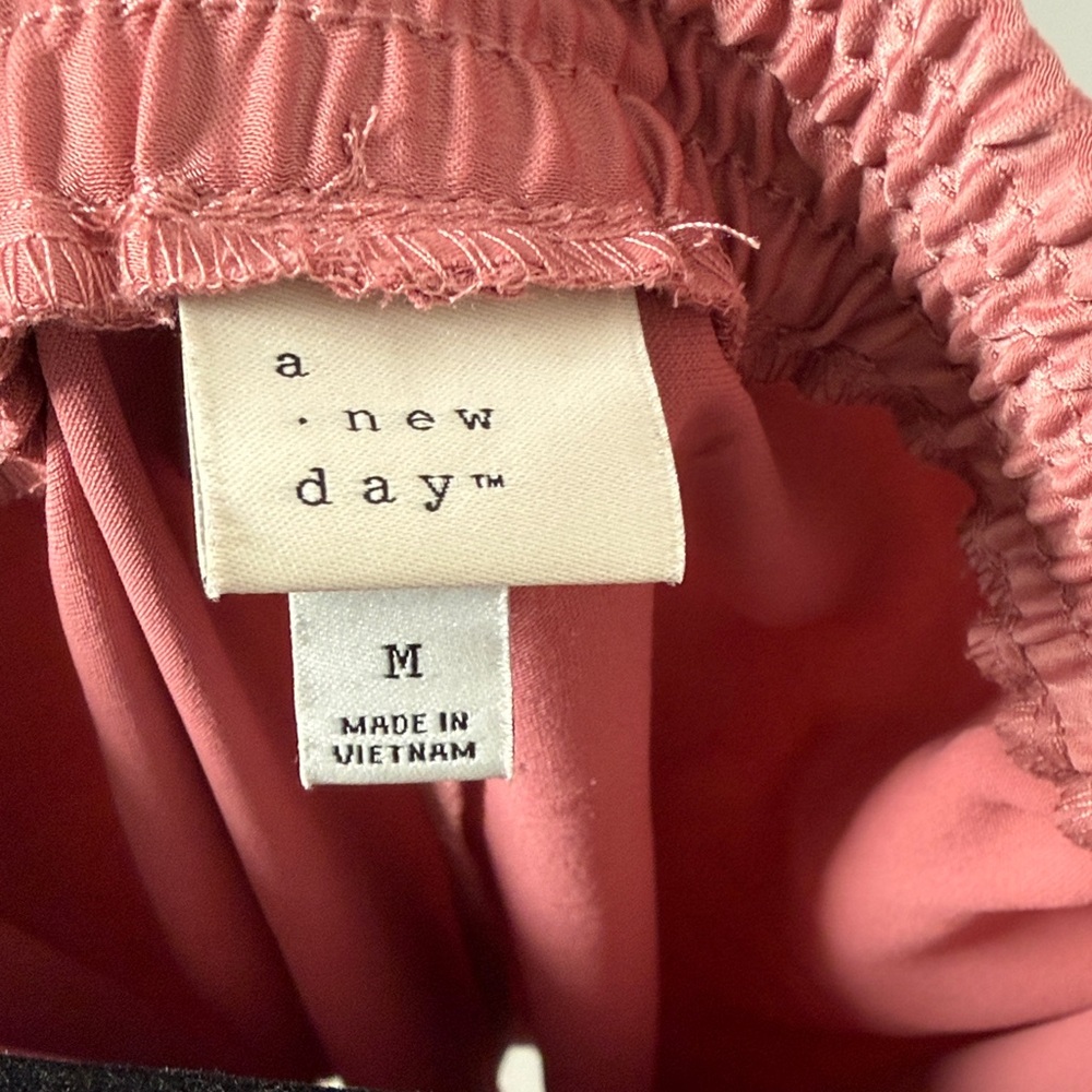 a new day Dusty Rose Midi Drawstring Skirt - Picture 4 of 4